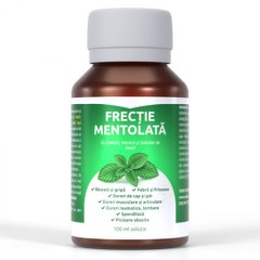 Frecție Mentolată - Răceală, Gripă, Dureri musculare, 100ml, Farmacia Xmed