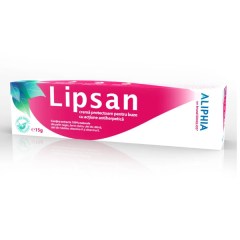 Lipsan crema protectoare pentru buze cu actiune antiherpetica,15g