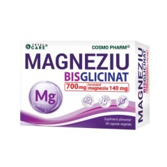 Magneziu Bisglicinat, 30 capsule, Cosmopharm