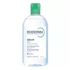 Sebium H2O Apă micelară dermatologică, 500ml, Bioderma